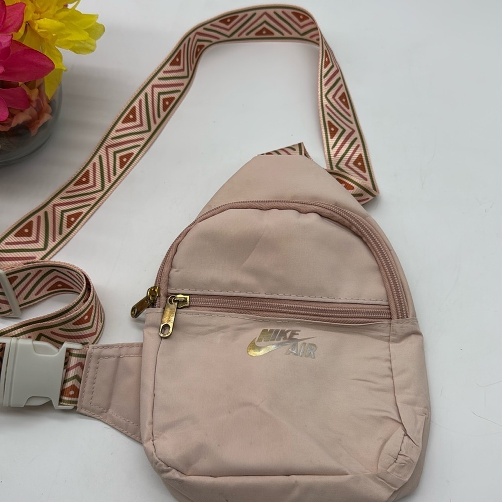 Nike Light Pink Small Nylon Backpack MCB7404S